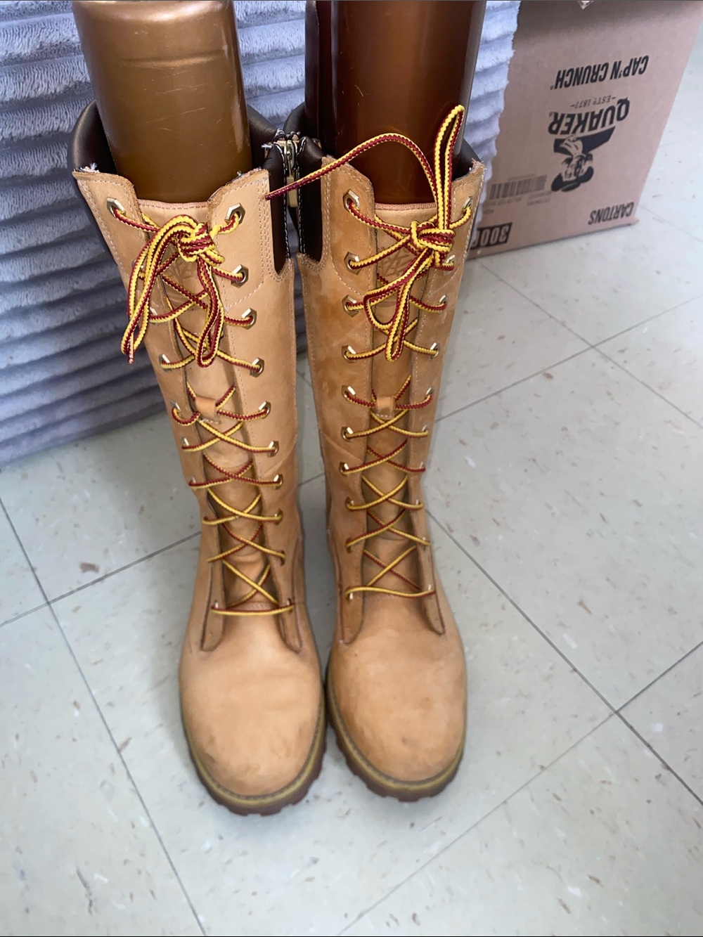 Timberland Tall Lace-up Boots 7 Womens